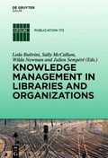 Cover: Knowledge Management in Libraries and Organizations - De Gruyter Saur
