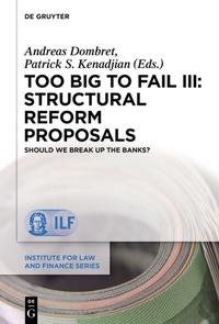 Abbildung von: Too Big to Fail III: Structural Reform Proposals - De Gruyter