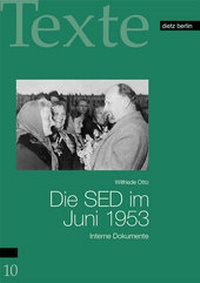 Abbildung von: Die SED im Juni 1953 - Dietz