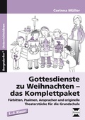 Cover: Gottesdienste zu Weihnachten - das Komplettpaket - Persen Verlag in der AAP Lehrerwelt GmbH
