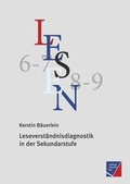 Cover: Leseverst&auml;ndnisdiagnostik in der Sekundarstufe - W&uuml;rzburg University Press