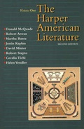 Cover: Harper American Literature, Volume I - Longman