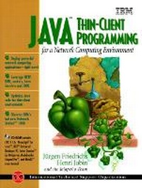 Enlarge image Cover: Java Thin-Client Programming for the Network Computing Environment - Prentice Hall