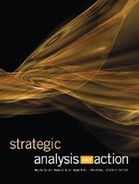 Enlarge image Cover: Strategic Analysis and Action - Prentice-Hall (Canada)