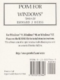 Cover: POM for Windows, Version 2 - Pearson