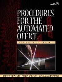 Enlarge image Cover: Procedures for the Automated Office - Pearson