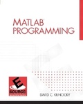 Cover: MATLAB Programming - Pearson