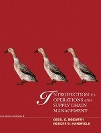 Enlarge image Cover: Introduction to Operations and Supply Chain Management - Pearson