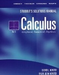 Cover: Student Solution Manual Part 1 - Pearson