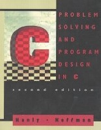 Enlarge image Cover: Problem Solving Program Design - Pearson