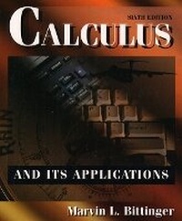 Enlarge image Cover: Calculus and its Applications - Pearson