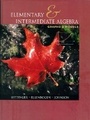 Cover: Elementary and Intermediate Algebra - Pearson