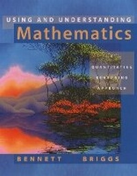 Enlarge image Cover: Using and Understanding Mathematics - Pearson