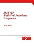 Cover: SPSS 12.0 Statistical Procedures Companion - Pearson