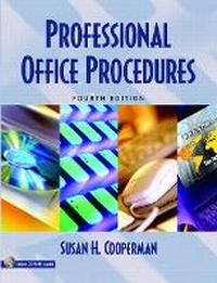 Enlarge image Cover: Professional Office Procedures - Pearson