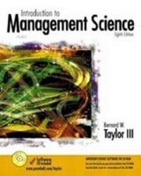 Enlarge image Cover: Introduction to Management Science - Prentice-Hall