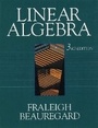 Cover: Linear Algebra - Addison Wesley
