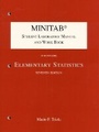 Cover: MINITAB Software Manual - Pearson