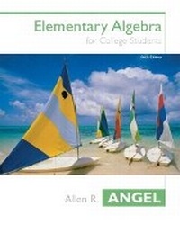 Abbildung von: Elementary Algebra for College Students - Pearson