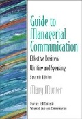 Cover: Guide to Managerial Communication (Guide to Business Communication Series) - Pearson