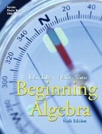 Enlarge image Cover: Beginning Algebra - Pearson