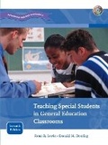 Cover: Teaching Special Students in General Education Classrooms - Pearson