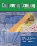 Cover: Engineering Economy - Pearson