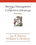 Cover: Strategic Management and Competitive Advantage - Pearson