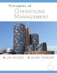 Enlarge image Cover: Principles Of Operations Management and Student CD - Pearson