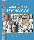 Cover: Abnormal Psychology - Pearson