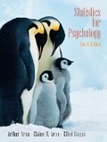 Cover: Statistics for Psychology - Pearson