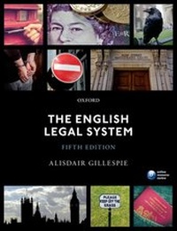 Enlarge image Cover: The English Legal System - Oxford University Press