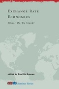 Cover: Exchange Rate Economics - MIT Press