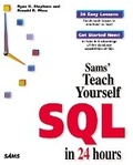 Cover: Sams Teach Yourself SQL in 24 Hours - Sams Publishing