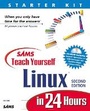 Cover: Sams Teach Yourself Linux in 24 Hours, Second Edition - Sams Publishing