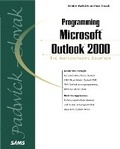 Cover: Programming Microsoft Outlook 2000 - Sams Publishing