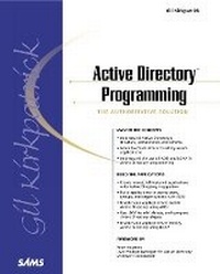 Enlarge image Cover: Active Directory Programming - Sams Publishing