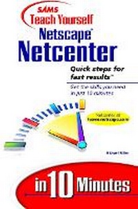 Abbildung von: Sams Teach Yourself Netscape Netcenter in 10 Minutes - Sams Publishing