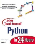 Cover: Sams Teach Yourself Python in 24 Hours - Sams Publishing
