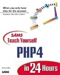 Cover: Sams Teach Yourself PHP4 in 24 Hours - Sams Publishing