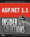 Cover: ASP.NET 1.1 Insider Solutions - Sams Publishing