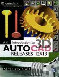 Enlarge image Cover: An Introduction to 3D AutoCAD - Longman