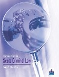 Cover: Introduction to Scots Criminal Law - Longman