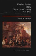 Cover: English Fiction of the Eighteenth Century, 1700-89 - Longman