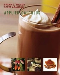 Abbildung von: Applied Calculus: Student Text - Houghton Mifflin