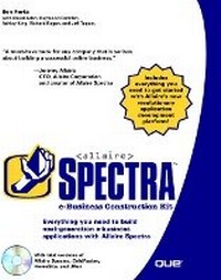 Enlarge image Cover: Allaire Spectra e-Business Construction Kit - Que Corporation,U.S.