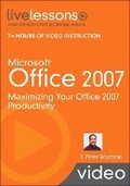 Cover: Microsoft Office 2007 LiveLesson (Video Training) - Que Corporation,U.S.