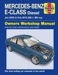 Cover: Mercedes-Benz E-Class Diesel (02 to 10) Haynes Repair Manual - J H Haynes & Co Ltd