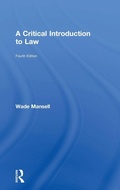 Cover: A Critical Introduction to Law - Routledge