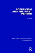 Cover: Scepticism and the First Person - Routledge